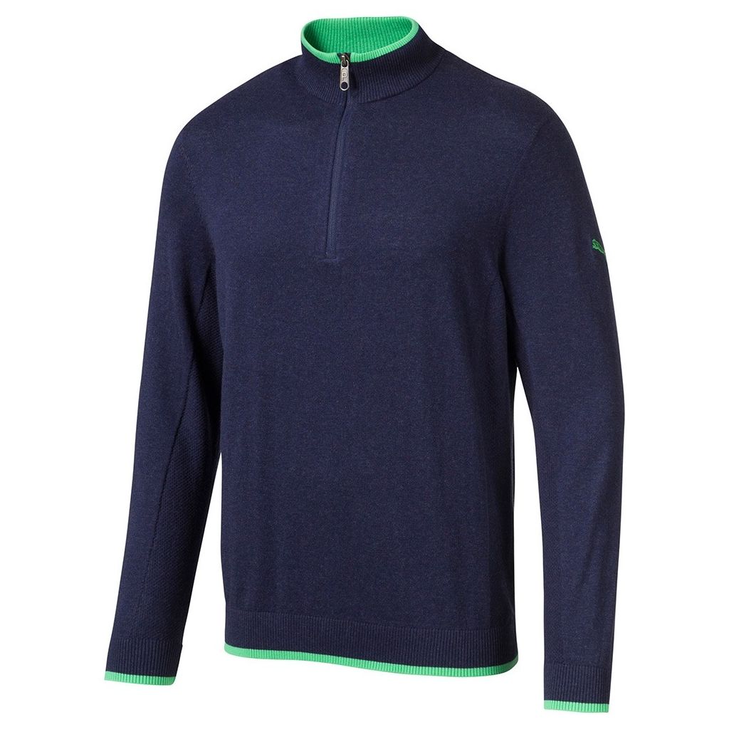 PUMA PUMA M PULL DONLUCE 1 4 ZIP 595622